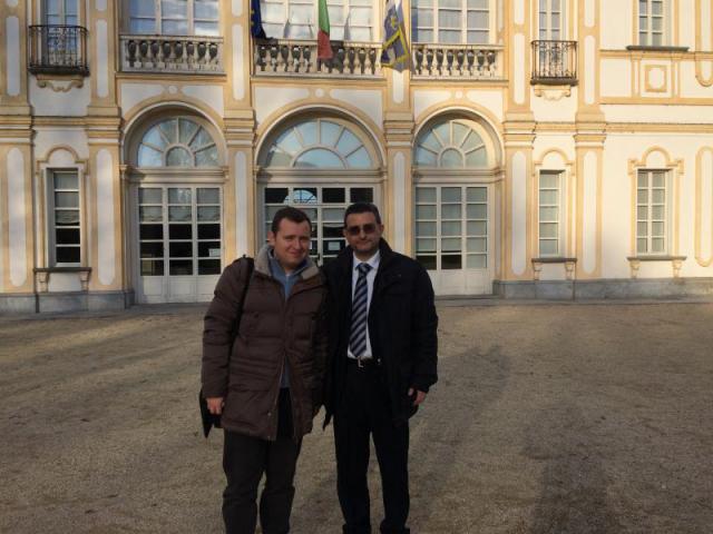 Emanuele Frenzilli e Francesco Marino a Torino presso la Villa Tesoriera